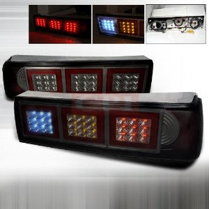 Ford 87-93 Ford Mustang Led Tail Lights Performance 1 Set Rh & Lh-c