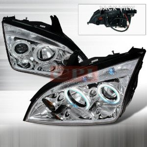 Ford 2005-2007 Ford Focus 4D Zx4 Projector Head Lamps/ Headlights 1 Set Rh&Lh Performance 2005,2006,2007