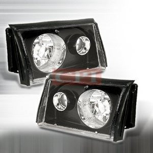 FORD 1987-1993 FORD MUSTANG COBRA PROJECTOR HEAD LAMPS/ HEADLIGHTS - BC 1 SET RH&LH PERFORMANCE 1987,1988,1989,1990,1991,1992,1993