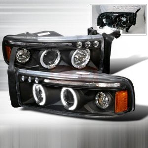 Dodge 94-01 Dodge Ram Ccfl Projector Headlight-g