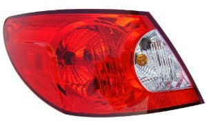 Chrysler Sebring  4D 07-08 Tail Light  Tail Lamp Passenger Side Rh