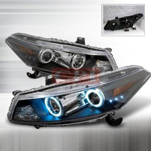 HONDA 2008-2009 HONDA ACCORD 2DR CCFL PROJECTOR HEAD LAMPS/ HEADLIGHTS 1 SET RH&LH PERFORMANCE 2008,2009