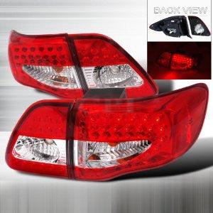 TOYOTA 2009-2010 TOYOTA COROLLA LED TAIL LIGHTS /LAMPS 1 SET RH&LH PERFORMANCE 2009,2010