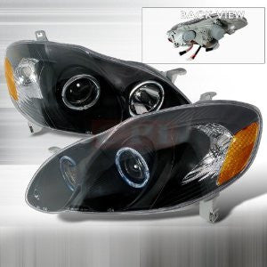 Corolla 2003-2005 Corolla Halo Projector Head Lamps/ Headlights