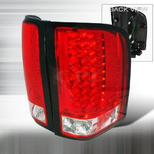 Chevrolet 2007-2008 Chevy Silverado Led Tail Lights /Lamps - 1 Set Rh&Lh Performance 2007,2008-y