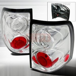 Ford 2002-2004 Ford Explorer Tail Lights /Lamps - Chrome