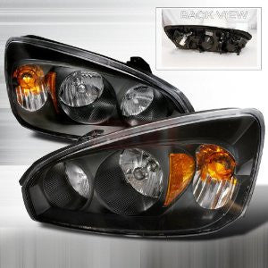 Chevrolet 2004-2007 Chevrolet Chevy Malibu/ Malibu Maxx Headlights/ Head Lamps-Euro Style