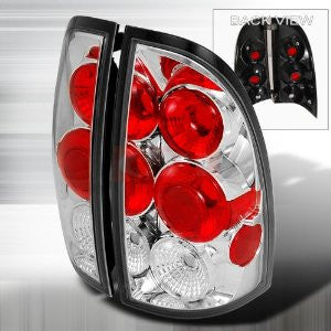 Toyota 2005-2007 Toyota Tacoma Tail Lights /Lamps - Chrome