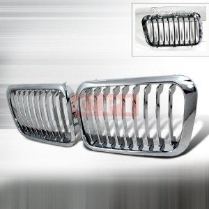 BMW 92-96 BMW E36 - CHROME FRONT HOOD GRILLE PERFORMANCE 1992,1993,1994,1995,1996
