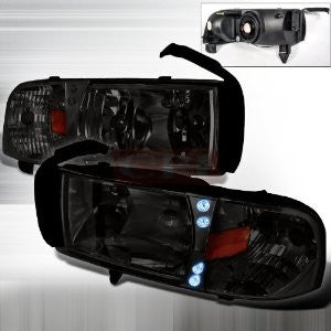 Dodge 94-01 Dodge Ram 1Pc Led Headlights