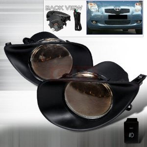 Toyota 06-08 Toyota Yaris 3Dr - Smoke Oem Fog Lights/ Lamps
