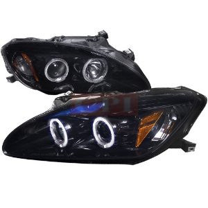 Honda S2000 Smoked Lens Gloss Black Housing Projector Headlights, Oe Hid Compatible