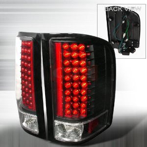 Chevrolet 2007-2008 Chevy Silverado Led Tail Lights /Lamps -