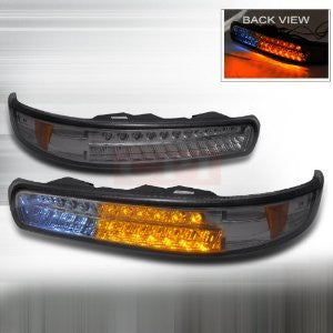 Chevrolet 1999-2002 Chevy Silverado Led Turn Signal/ Bumper Lights/ Lamps Euro