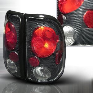 Dodge 1997-2004 Dodge Dakota Tail Lights /Lamps - Carbon