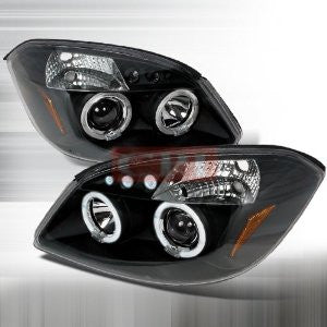 Chevrolet 2005-2007 Chevy Cobalt Halo Led Projector Head Lamps/ Headlights 1 Set Rh&Lh Performance 2005,2006,2007