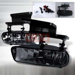 CHEVROLET/CHEVY 1999-2002 CHEVY SILVERADO FOG LIGHTS/ LAMPS - SMOKE PERFORMANCE 1 SET RH & LH 1999,2000,2001,2002