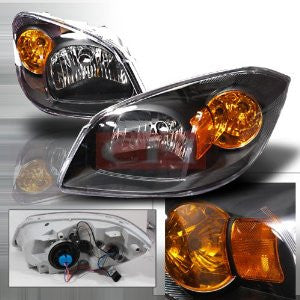 CHEVY 2005-2007 CHEVROLET CHEVY COBALT CRYSTAL HEADLIGHTS/ HEAD LAMPS-EURO STYLE PERFORMANCE 2005,2006,2007