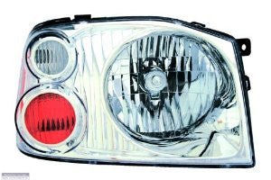 Nissan 01-04 Frontier Xe Headlight Assy Rh  W/ Aluminum Bezel