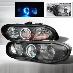 CHEVY 1998-2001 CHEVROLET CHEVY CAMARO HALO HEADLIGHTS/ HEAD LAMPS - BC-EURO STYLE PERFORMANCE 1998,1999,2000,2001