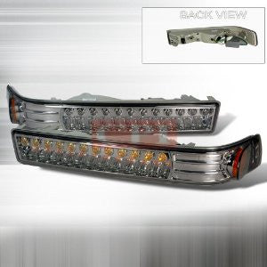 CHEVROLET 1998-2004 CHEVY S10 LED TURN SIGNAL/ BUMPER LIGHTS/ LAMPS EURO PERFORMANCE 1 SET RH & LH 1998,1999,2000,2001,2002,2003,2004