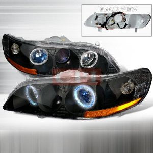 Honda 1998-2002 Honda Accord Projector Head Lamps/ Headlights 1 Set Rh&Lh Performance 1998,1999,2000,2001,2002