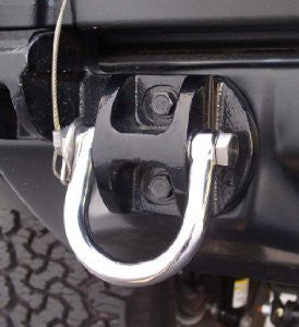 Hummer H2 05-08 H2 Rear Tow Hook Loops & Bolts Stainless (Set)- Sut Tow Accessories Stainless Products Performance 2005,2006,2007,2008