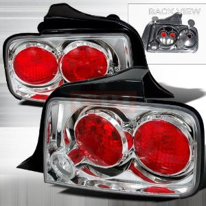 Ford 2005-2007 Ford Mustang Tail Lights /Lamps - Chrome