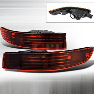 Acura 94-97 Acura Integra Bumper / Turn Signal Lights-Smoke Amber