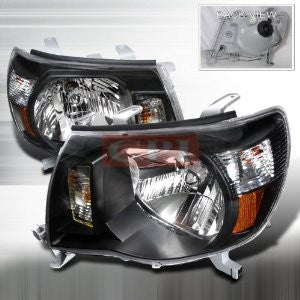 TOYOTA 2005-2007 TOYOTA TACOMA EURO HEADLIGHTS/ HEAD LAMPS-EURO STYLE PERFORMANCE 2005,2006,2007