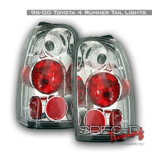 Toyota 1996-2000 Toyota 4 Runner Tail Lights /Lamps - Chrome