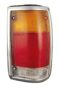 Mazda Pu 86-93 Tail Light  Lh W/Crm Bzl Tail Lamp Driver Side Lh