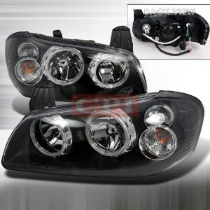 NISSAN 2002-2003 NISSAN MAXIMA HALO HEADLIGHTS/ HEAD LAMPS --EURO STYLE   2002,2003