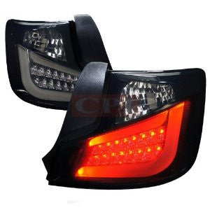 Scion 2011 Only Scion Tc Led Tail Lights Glossy Black Housing With Smoke Lens