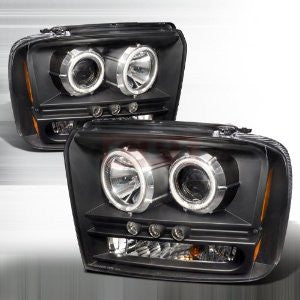 Ford 2005-2007 Ford F250 Projector Head Lamps/ Headlights Ccfl