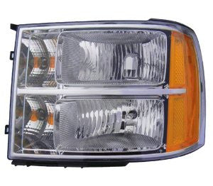 Gm Sierra 1500/2500/3500 07-09/1500 Hybrid 09 Headlight  Head Lamp Passenger Side Rh