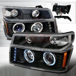 Colorado 2004-2005 Colorado Canyon Led Halo Projector Head Lamps/ Headlights Only (Corner Lamp Sold Separately)