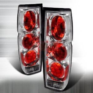 Nissan 1986-1997 Nissan Hardbody Tail Lights /Lamps - Chro