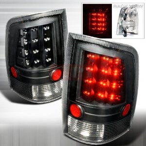 Dodge 09-Up Dodge Ram Led Tail Lights -Black