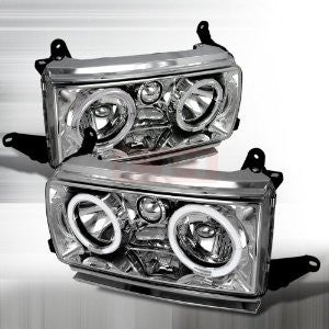 Toyota 1991-1997 Land Cruiser Fj82 Halo Headlights/ Head Lamps-Euro Style