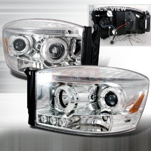 Dodge 2006-2008 Dodge Ram Projector Head Lamps/ Headlights-g