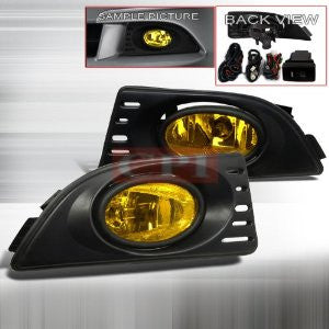 ACURA 2006-2008 ACURA RSX OEM STYLE YELLOW FOG LIGHTS/ LAMPS PERFORMANCE 1 SET RH & LH 2006,2007,2008