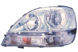 Lexus Rx-300 01-03 Headlight (W/O Hid)Chrome Housing Head Lamp Passenger Side Rh