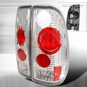 Ford 1997-2002 F150 Styleside Tail Lights /Lamps -Chrome