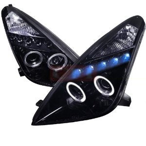 Toyota Celica Smoked Lens Gloss Black Housing Projector Headlights-y