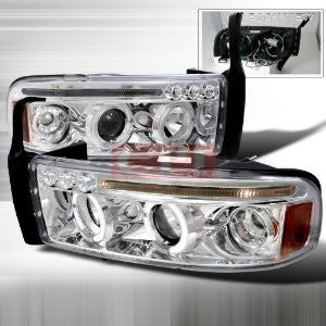 DODGE 94-01 DODGE RAM CCFL PROJECTOR HEADLIGHT   1 SET RH & LH 1994,1995,1996,1997,1998,1999,2000,2001