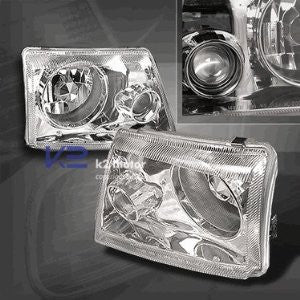 FORD 1998-2001 FORD RANGER APC PROJECTOR HEAD LAMPS/ HEADLIGHTS 1 SET RH&LH PERFORMANCE 1998,1999,2000,2001