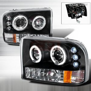 Ford 99-04 Ford F250 Ccfl Projector Headlight