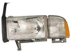 Dodge Pu 94-02(99-02 W/O Sport Pkg) Headlight  (W/ Corner Lamp) Head Lamp Passenger Side Rh
