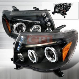 Toyota 2005-2007 Toyota Tacoma Halo Led Projector Head Lamps/ Headlights 1 Set Rh&Lh Performance 2005,2006,2007